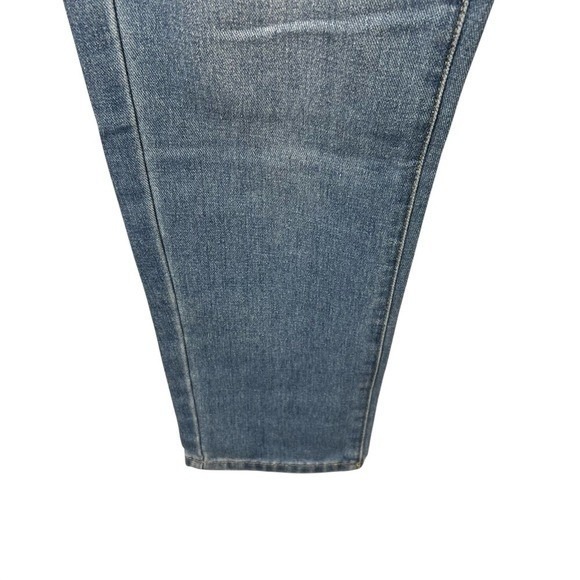 ROMWE Embroidered Jeans High Rise Mom Jeans Denim Pants Size Medium - Picture 2 of 12